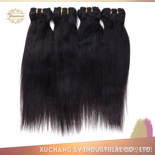 Grade 6A Brazilian Virgin Hair Straight Human Hair Bundles Free Shipping Natural Black Cheap Brazilian Straight Virgin Hair